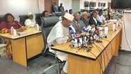 Protesters besiege INEC headquarters, demand immediate resignation of Mahmood Yakubu