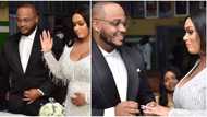 Chioma, Bovi, Davido, others storm Sina Rambo's page as he weds lover in Lagos court, shares photos