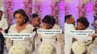"Let the single breath": Video of bride and groom's heartwarming moments goes viral on TikTok
