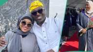 "Beautiful & smart, proud of you": Mercy Aigbe gushes over in-law who graduated abroad, hubby reacts