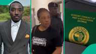 Comedian Bovi's reaction to viral clip of lady tearing hubby’s passport at Lagos airport trends