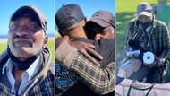 Man who became homeless after losing his job gifted N256k and food by kind strangers, he weeps in video