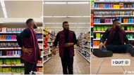 "My back started paining me": Nigerian in UK who quit hospital work, dumps new one in video, says he's tired