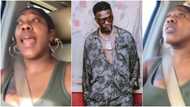 American woman gushes over Wizkid's Ojuelegba song in video, sings her favourite part that gets many laughing