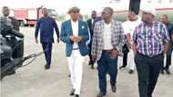 Rikicin PDP: Wike, Ortom Da Wasu Gwamnonin PDP Sun Sake Dunguma Sun Tafi Landan