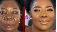 This is Magic: Makeup artist wows many as she transform 75-year-old woman into sweet 16, photos goes viral