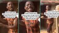 "She loves me with my ugly teeth": Nigerian labourer vows to give all his money to his wife in video
