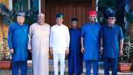 Yanzu-Yanzu: Sanatacin PDP sun sa labule da gwamna Wike bayan tafiyar Orubebe