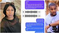 D'banj: "Should we shy away from the truth?" Regina Askia reacts as Alexx Ekubo cautions her in a chat