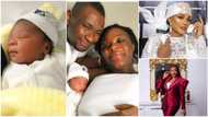 The Lord blessed me - Actress Chacha welcomes child, shares newborn photos, Iyabo Ojo, Ini Edo rejoice with her