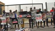 BREAKING: Police halt Lagos rally in support of Amotekun, seal Gani Fawehinmi Park (photos)