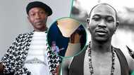 Seun Kuti calls out airline over missing luggage, performs in towel: "True son of his father"