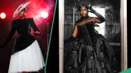"It's a hit": Lady orders fashion designer's outfit, gets exact style, netizens react