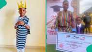 Little boy’s unusual full name grabs attention after mum shared photo of his 2025 scholarship win
