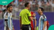 What Argentina's captain Lionel Messi told referee in angry exchange during World Cup game, video