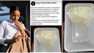 "I was pouring it away": Reactions as Nigerian lady drops bad review about friend's ice cream on FB