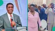 Bishop David Abioye releases beautiful pictures from his Sunday service, sends message to people