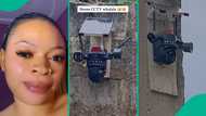 Lady laments as husband who lives abroad installs CCTV cameras to monitor her at home