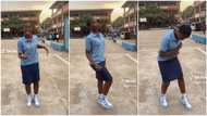 "Smooth and nice": Pretty secondary school student in uniform & fine sneakers dances, viral video causes stir