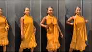 This locally-made gown can be worn in 6 different ways - Nigerian tailor amazes social media with photos