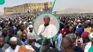 Hotuna: Yadda musulmi suka yi cikar ƙwari a wurin janazar Sheikh Idris Dutsen Tanshi