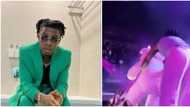 "Christmas": Joeboy gifts Ghanaian fans over N400k cash, teddy bear, AirPods, other gifts at sold out show
