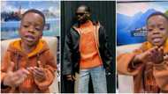 "Dis boy can sing": Video of little boy singing Adekunle Gold's new song 'party no dey stop' goes viral