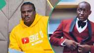 "You are rude": Carter Efe reacts as Isbae U requests raincoat, mopping stick to interview him