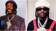 "Give us address abeg": Video of Naira Marley sharing money to people outside his house stirs reactions