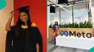 Nigerian lady working at Meta celebrates 4 years of starting job, her social media post trends