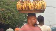 Popular married man hawks plantain as source of income, business for over 10 years (photo)