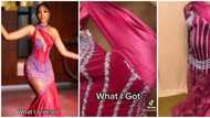 What I ordered: Lady who wanted Sharon Ooja's dress replication ends up with funny version