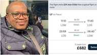 Man abroad reacts to Air Peace flight ticket for London to Lagos: "Na to come Naija every weekend o"