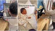 Kid recognised him: Widow shares video of her baby's reaction to seeing a picture of her dad who is dead