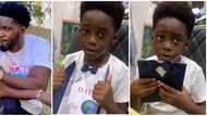 Best dad on earth: Teebillz gets cute Father's Day video from son Jamil with Tiwa Savage