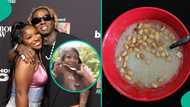 Lil Wayne's daughter tries garri & groundnut for the 1st time, her reaction leaves Nigerians talking