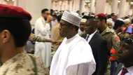 President Buhari arrives Saudi Arabia, commences Umrah (photos)