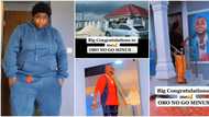 "OBO no go minus": Die-hard fan dedicates newly built house to Davido, decorates with singer's photo