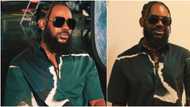 Reactions as Adekunle Gold shades men without beards, puts his on display in hot photos