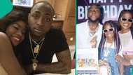 "This is what Sophia wants": Netizens dig up fun video of Davido, baby mama and Imade