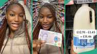 UK-based lady spends £20 after going to shop at ASDA supermarket, shows things she bought