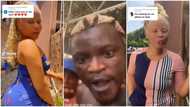 "Give birth": Pretty albino lady with "perfect" skin dances to Portable's I'm A Baboon, gets men's attention