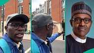 Buhari's death: Rare video surfaces as man bravely visits hospital area where former president died