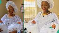 Nigerian woman celebrates miraculous birth of twins after 26 years of being childless