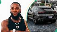Burna Boy trends as he acquires Ferrari Purosangue worth over a billion naira: "Music money nah ritual"