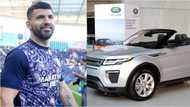 Man City staff who won Sergio Aguero's N13m Range Rover does the unimaginable with the car