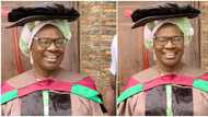 Veteran Nollywood actress Mama Rainbow bags honorary degree from Nigerian university, fans congratulate her