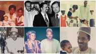 7 throwback photos of President Muhammadu Buhari as young man who loved his family and job