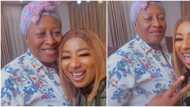 "Maddest Nollywood combo": Anxiety as actress Mide Martins joins Patience Ozokwo on set, video goes viral