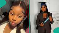 Lady who never had carry-over graduates from the University of Port Harcourt, shows people her CGPA